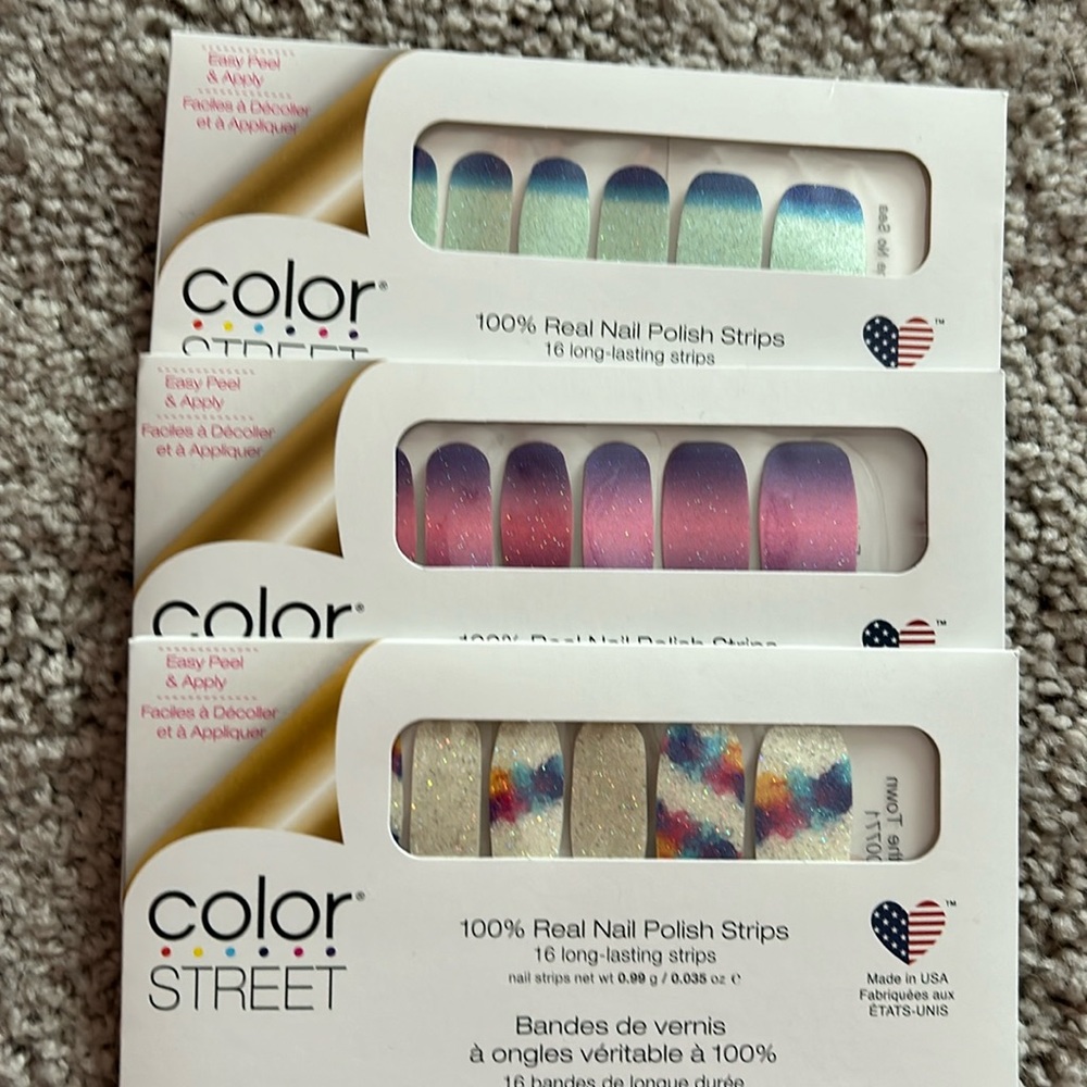 Brand new, unopened Color Street